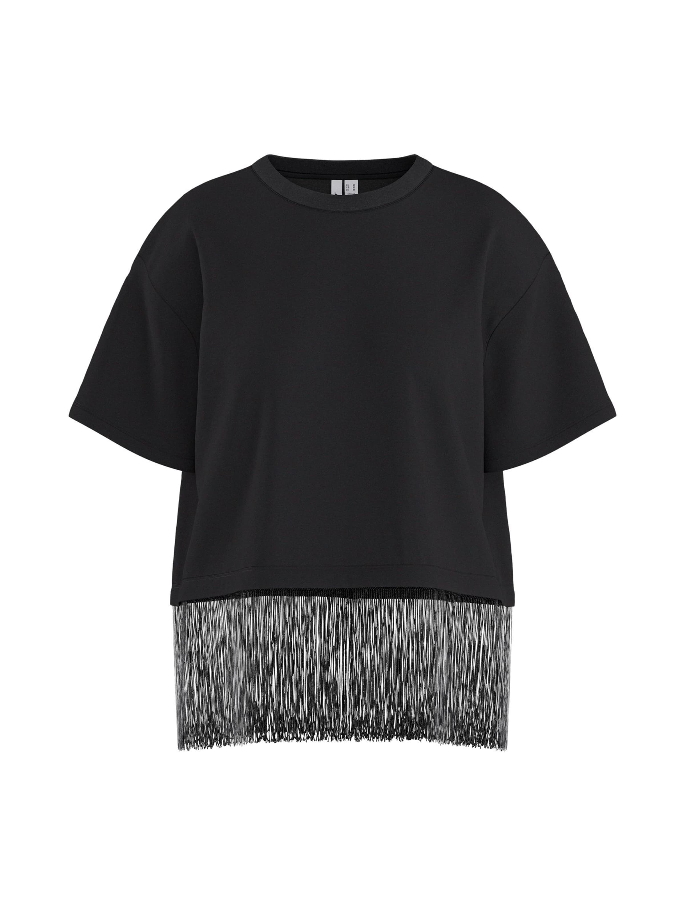 HYPEDROP Shirt in Zwart: voorkant