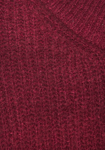 LASCANA Sweater in Red