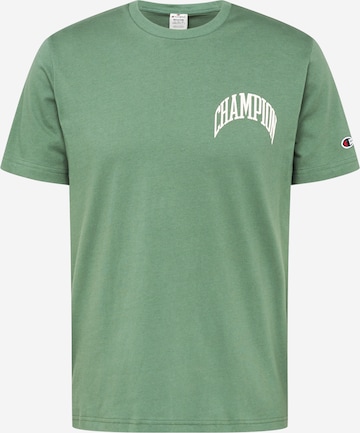 Maglietta di Champion Authentic Athletic Apparel in verde: frontale