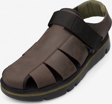 CAMPER Sandals ' Oruga ' in Brown: front