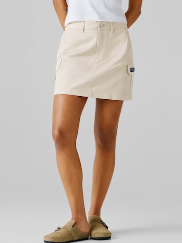 Red Bull Racing x Pepe Jeans Rok in Beige: voorkant