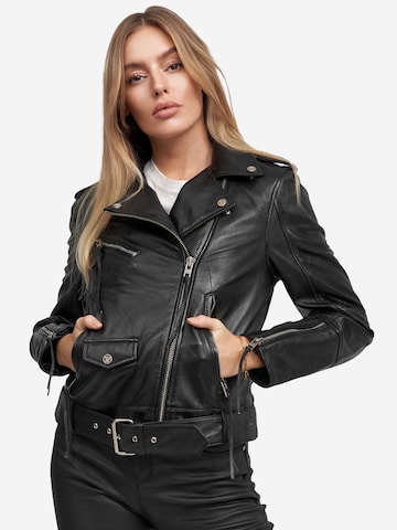 trueprodigy Lederjacke ' Milena ' in Schwarz: predná strana