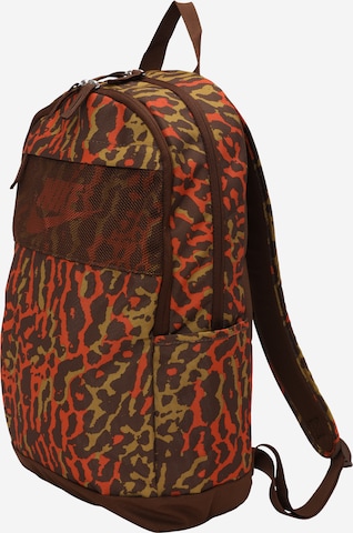 Nike Sportswear Backpack 'Elemental' in Brown: front