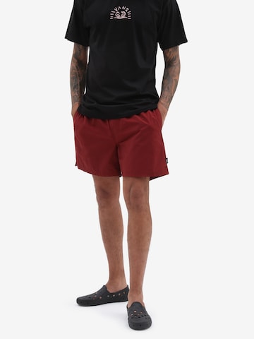 VANS Badshorts i röd