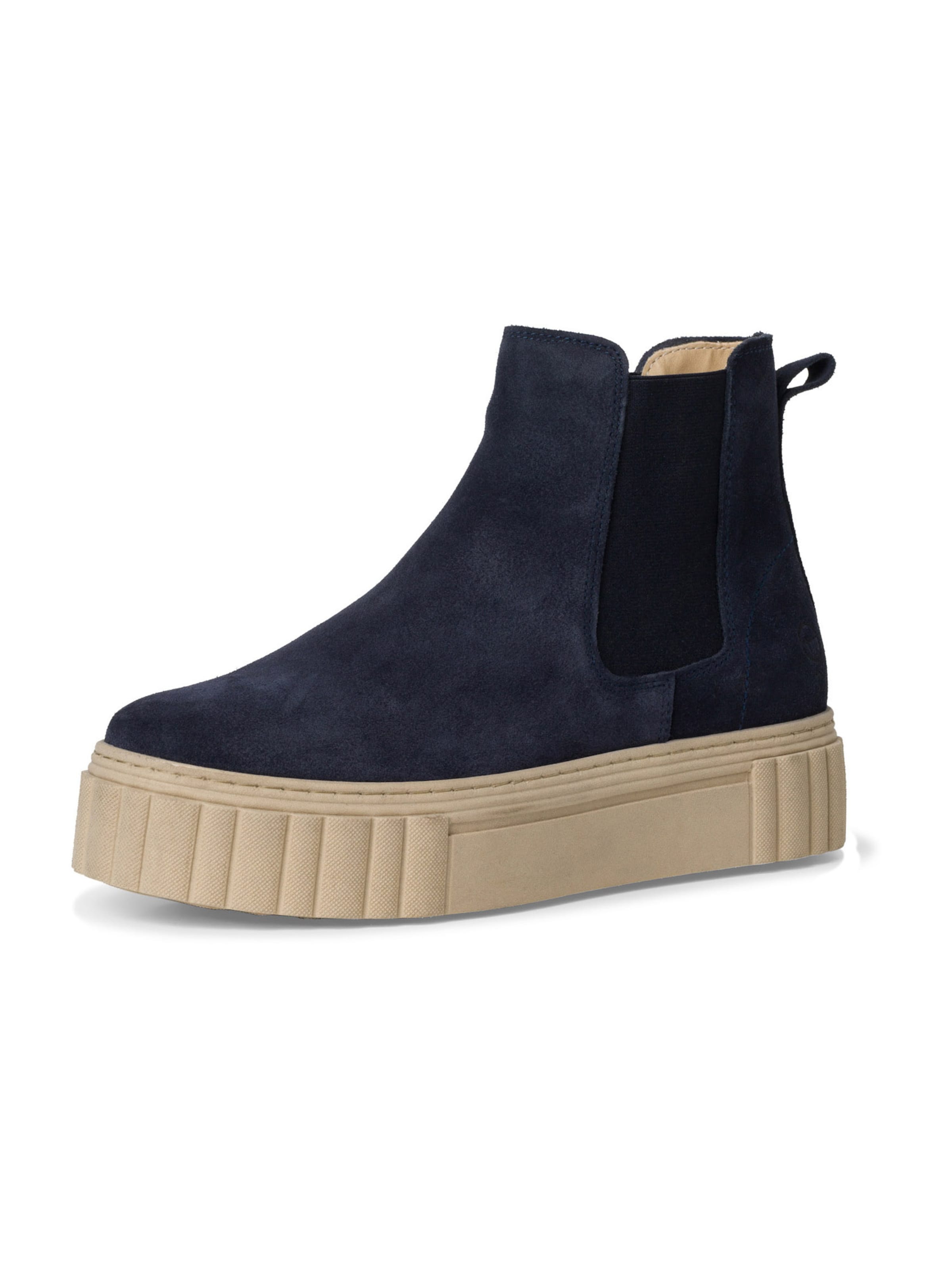 Chelsea Boots Tamaris en bleu : devant