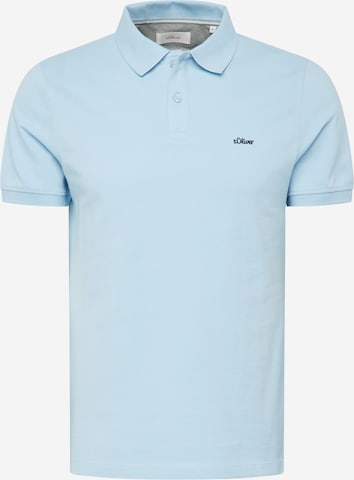 s.Oliver Shirt in Blauw: voorkant