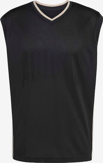 Sportiniai marškinėliai 'STA SEAS' iš ADIDAS SPORTSWEAR, spalva – juoda / balkšva, Prekių apžvalga