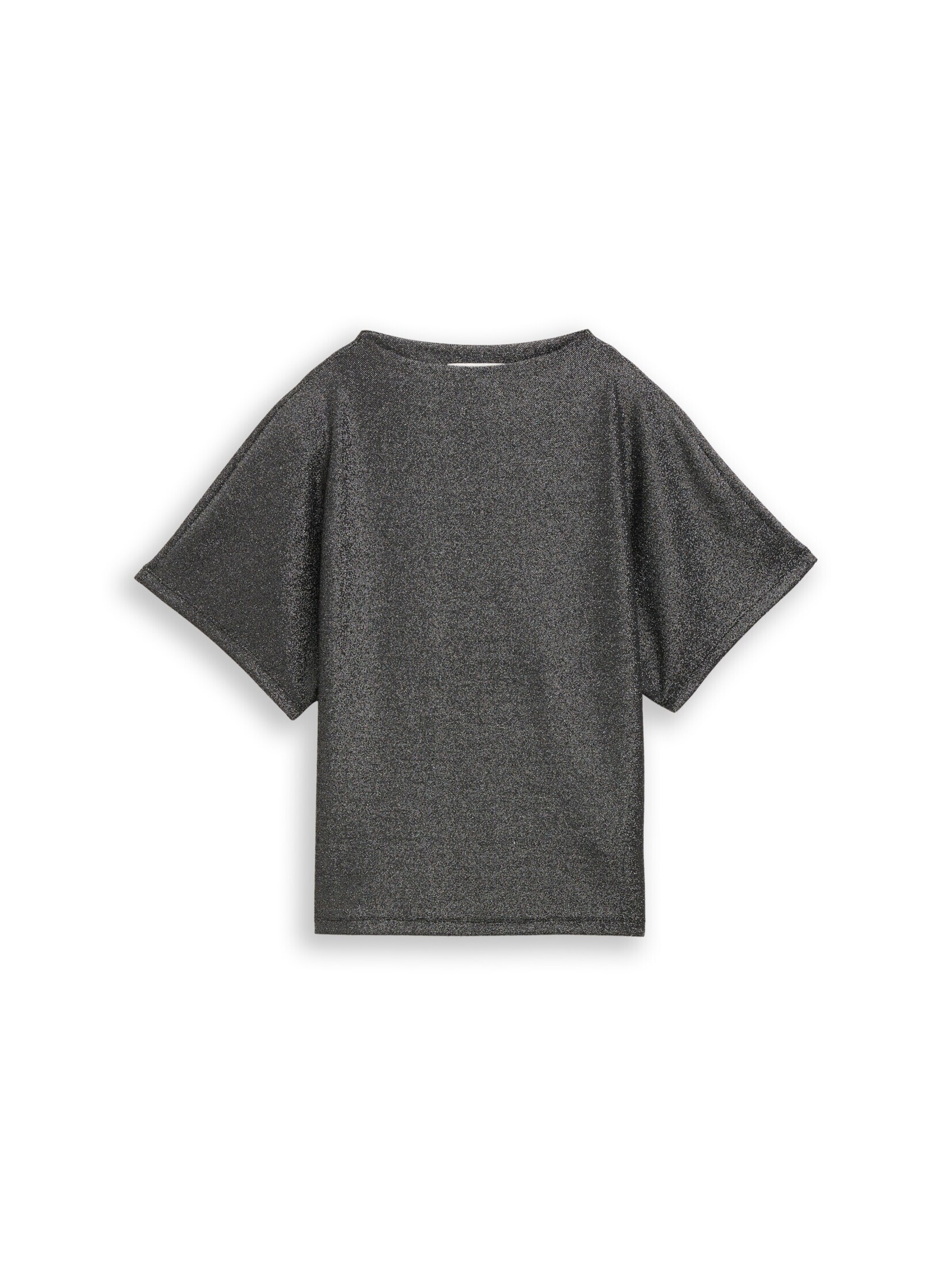 TOM TAILOR DENIM Shirt in Black: front