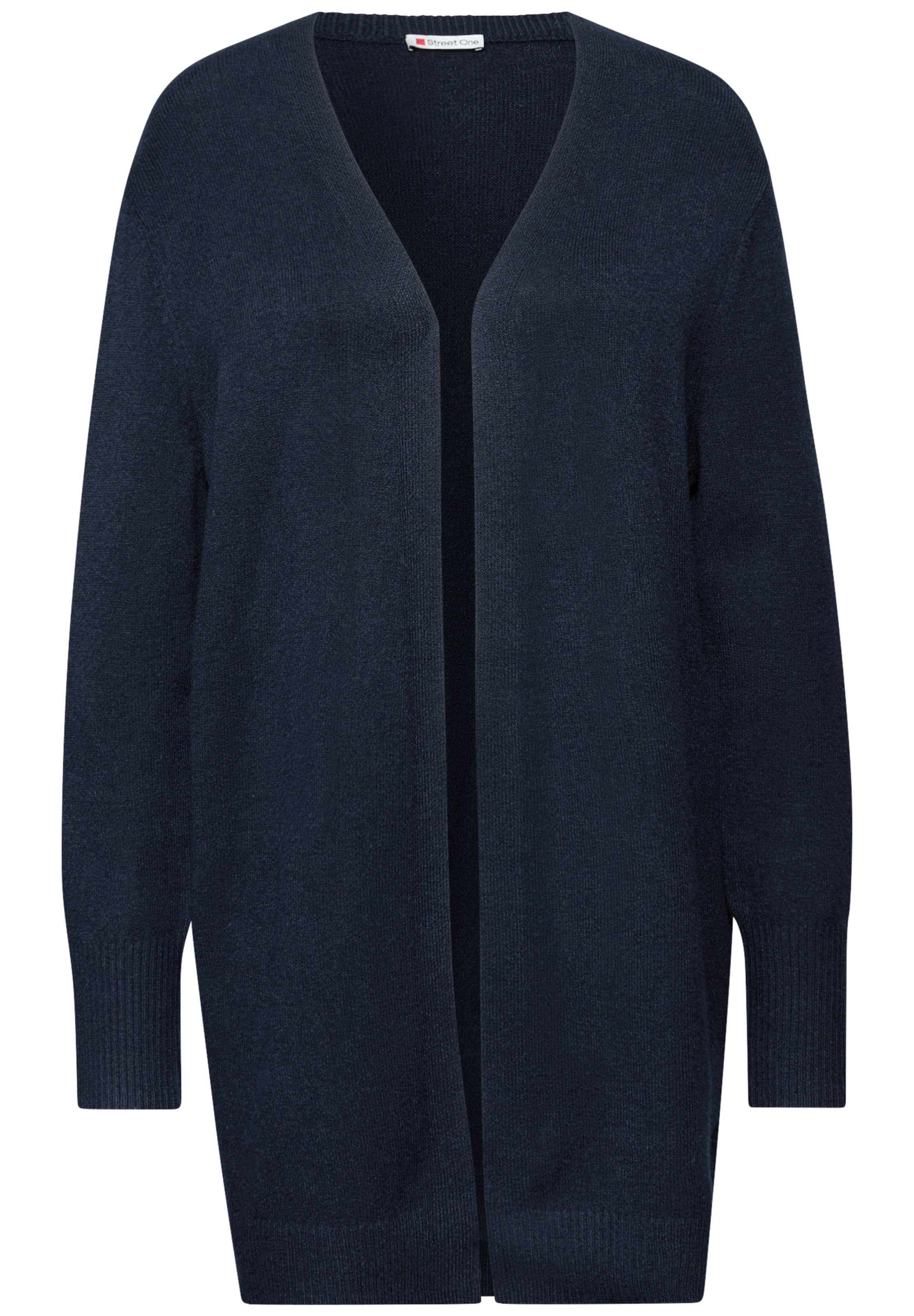 STREET ONE Strickjacke in Blau: Vorderseite