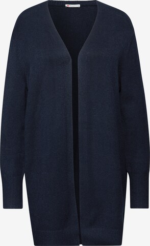 STREET ONE Strickjacke in Blau: Vorderseite