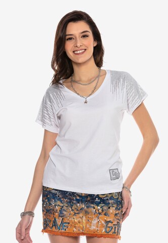 CIPO & BAXX Shirt 'WT309' in Gemengde kleuren: voorkant