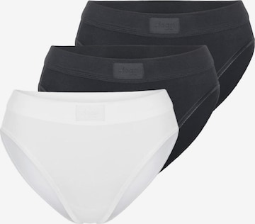 SLOGGI Panty 'Double Comfort T' in Black: front