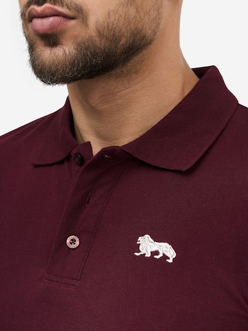 LONSDALE Poloshirt 'WHALTON' in Rot