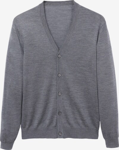 MANGO MAN Gebreid vest 'Willyc' in de kleur Stone grey, Productweergave