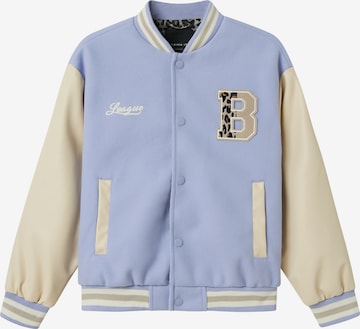 mėlyna NAME IT Demisezoninė striukė 'NKFMIKADO': priekis