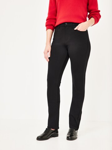 PADDOCKS Slim fit Pants in Black: front
