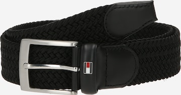 Ceinture 'New Adan' TOMMY HILFIGER en noir : devant