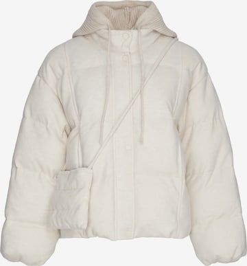Veste d’hiver MYMO en beige : devant