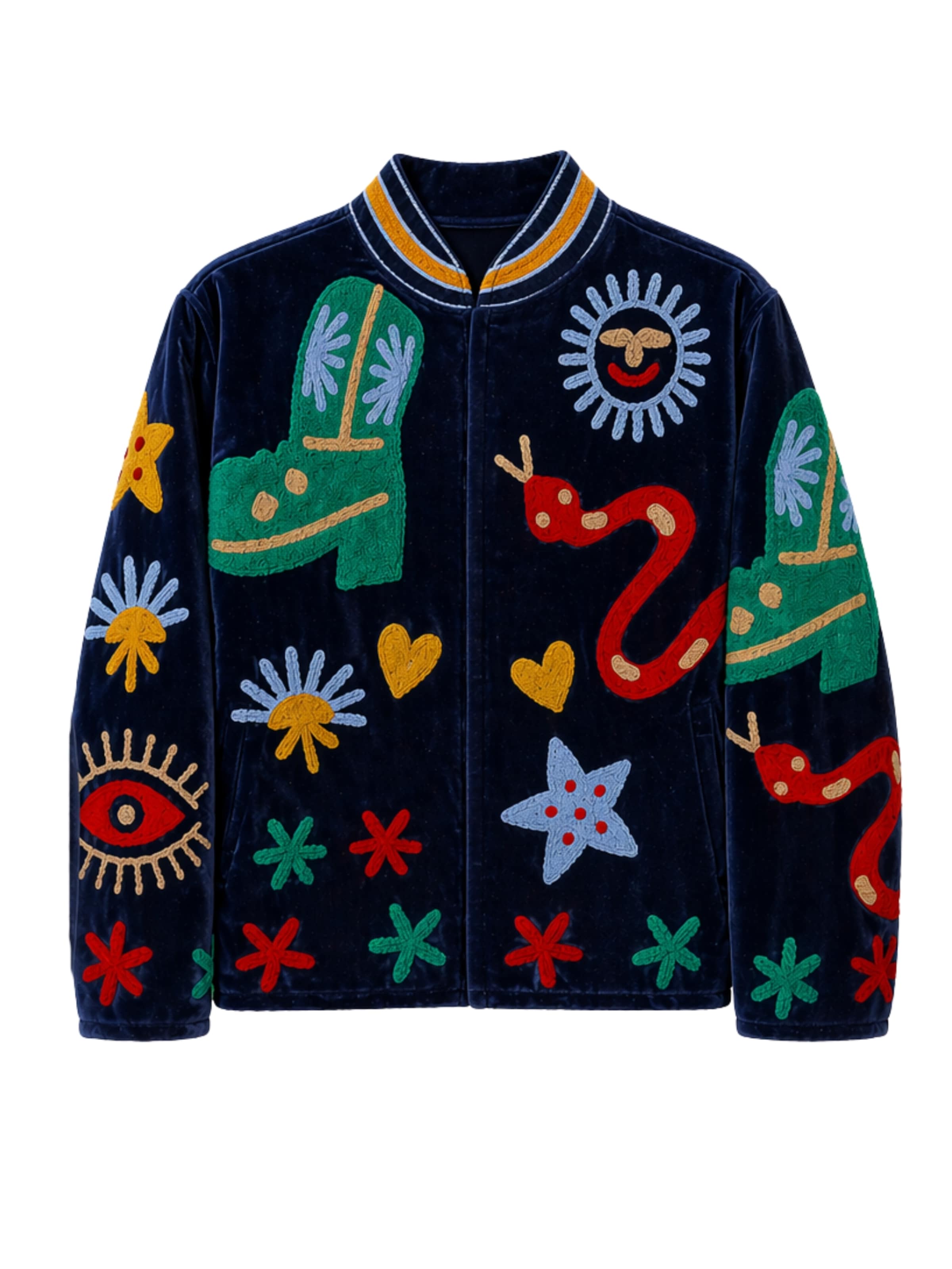 ASHINDIA Between-Season Jacket 'Susi' in Mixed colors: front