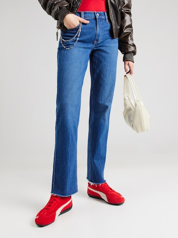Abercrombie & Fitch - Acampanado Vaquero 'JUN4' en azul: frente