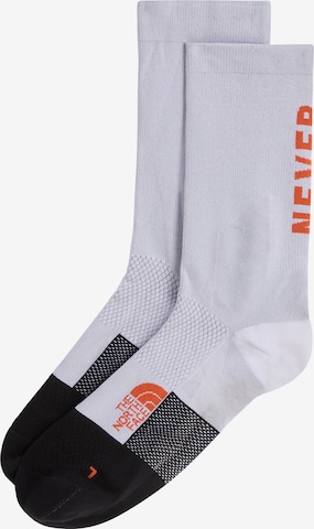balta THE NORTH FACE Kojinės 'Never Stop Trail Run': priekis
