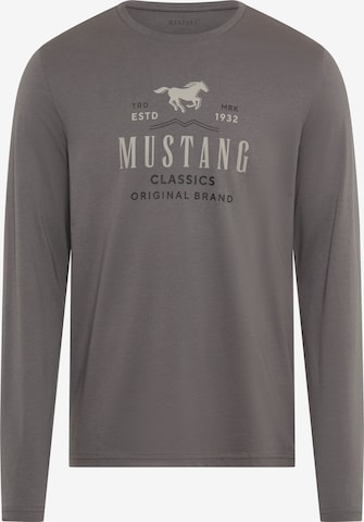 MUSTANG Shirt in Grey: front