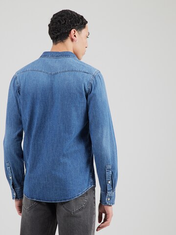 Lee Regular Fit Hemd 'REGULAR WESTERN' in Blau