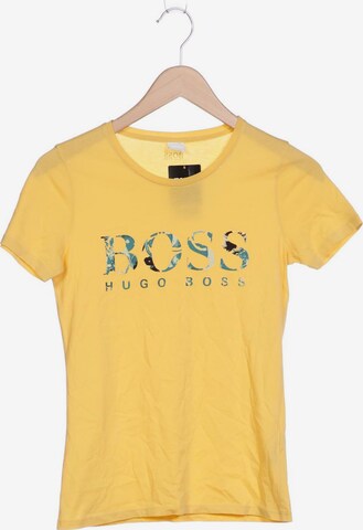 BOSS Orange T-Shirt XS in Gelb: predná strana