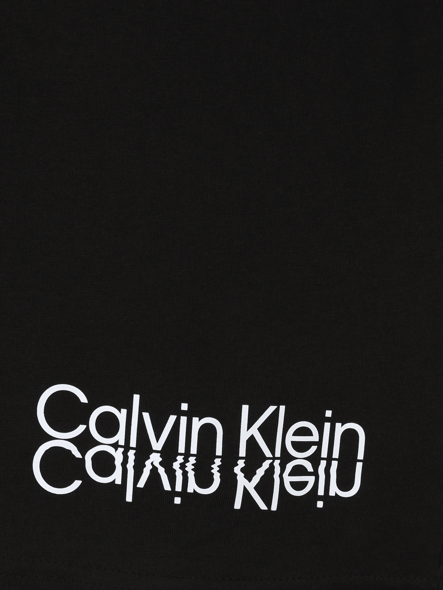 Uomo Taglie comode Calvin Klein Big & Tall Maglietta in Nero 