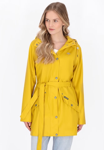 Schmuddelwedda - Abrigo funcional en amarillo: frente