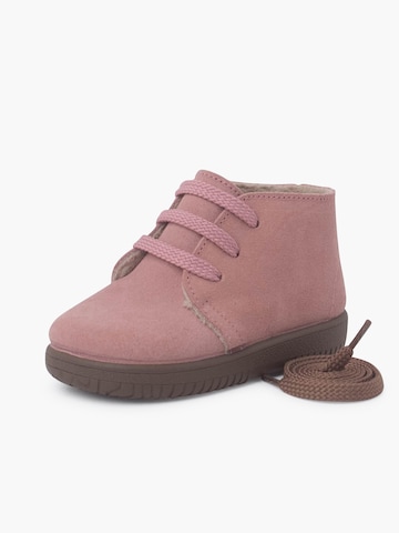 Pisamonas - Botas en rosa: frente