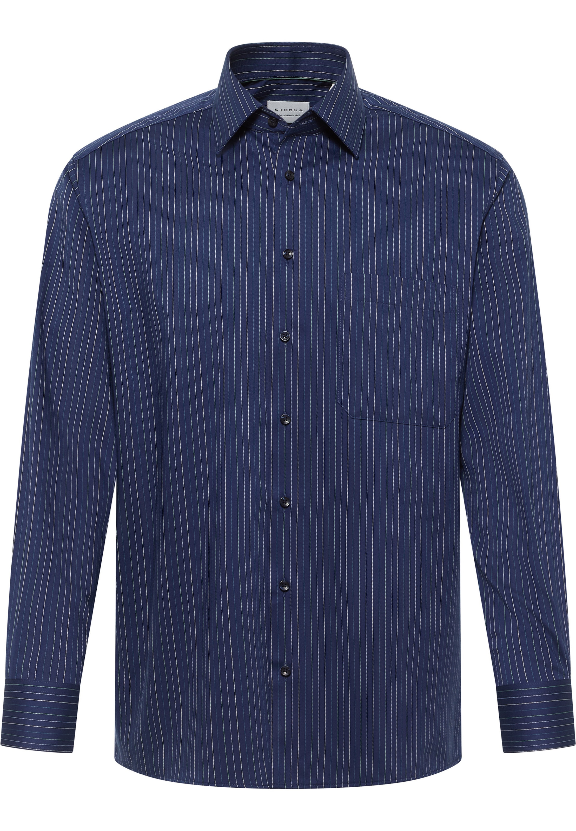 ETERNA Comfort fit Business shirt in Blue: front