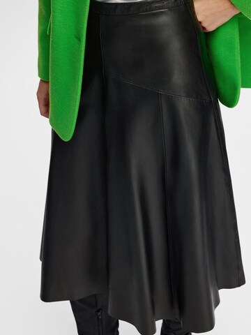 Jupe 'RILLO' SELECTED en noir