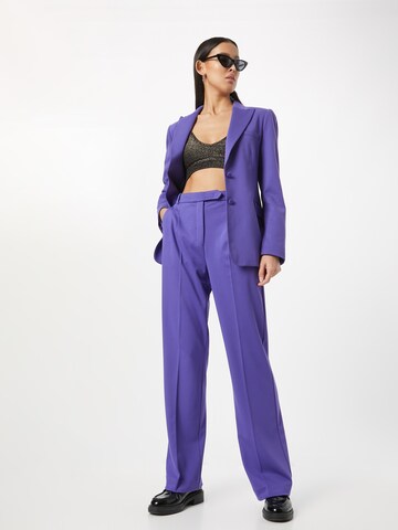 Designers Remix Loosefit Kalhoty se sklady v pase 'Zoe' – fialová