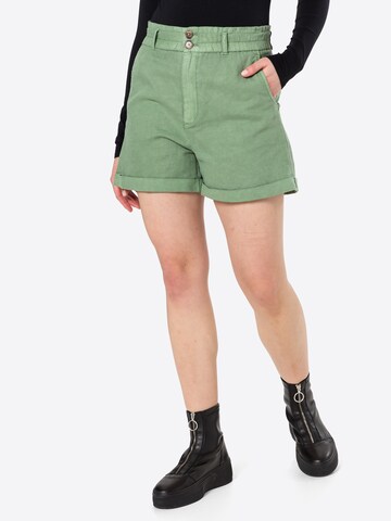 GAP Normální Kalhoty – zelená: přední strana