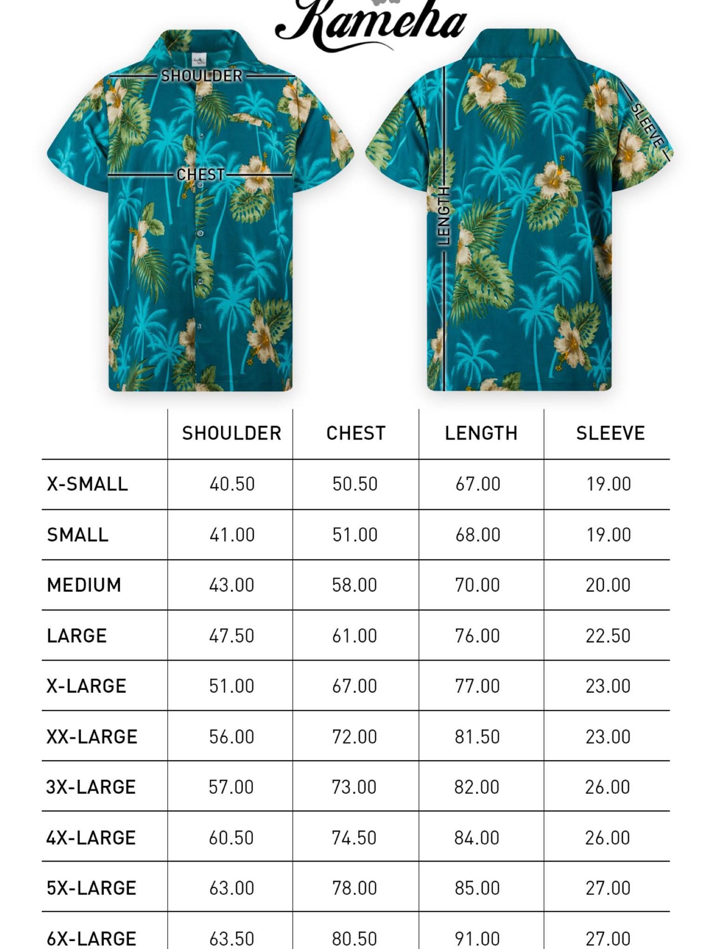 King Kameha Shirt 'Small Flower' in Green