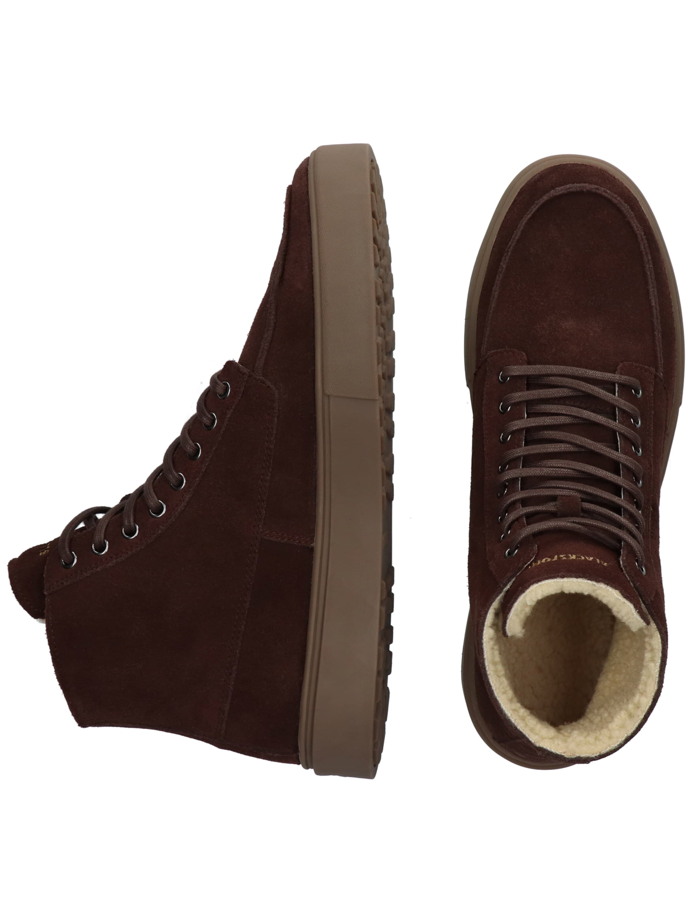 BLACKSTONE Hög sneaker 'RUBY EERO' i brun