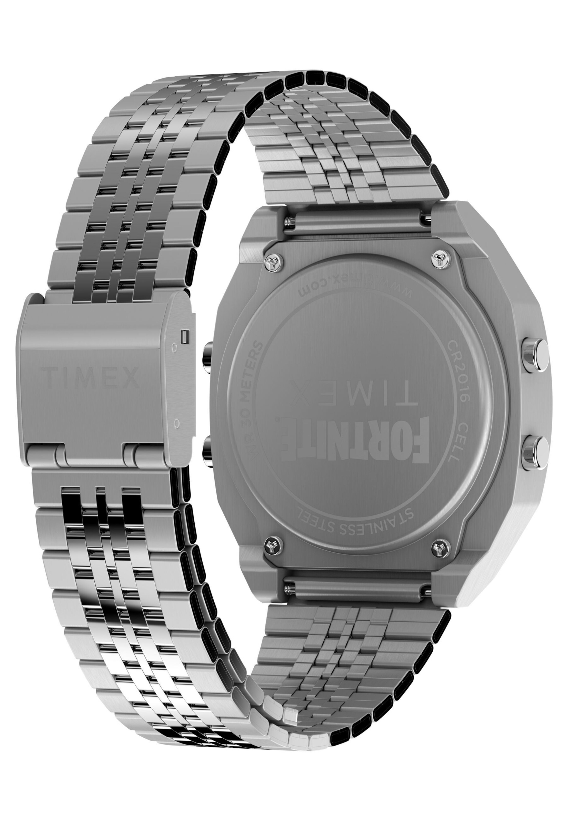 Orologio digitale ' Timex x Fortnite T80 ' di TIMEX in argento