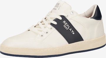 REPLAY Sneakers in White: front