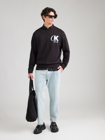 Calvin Klein Μπλούζα φούτερ σε μαύρο