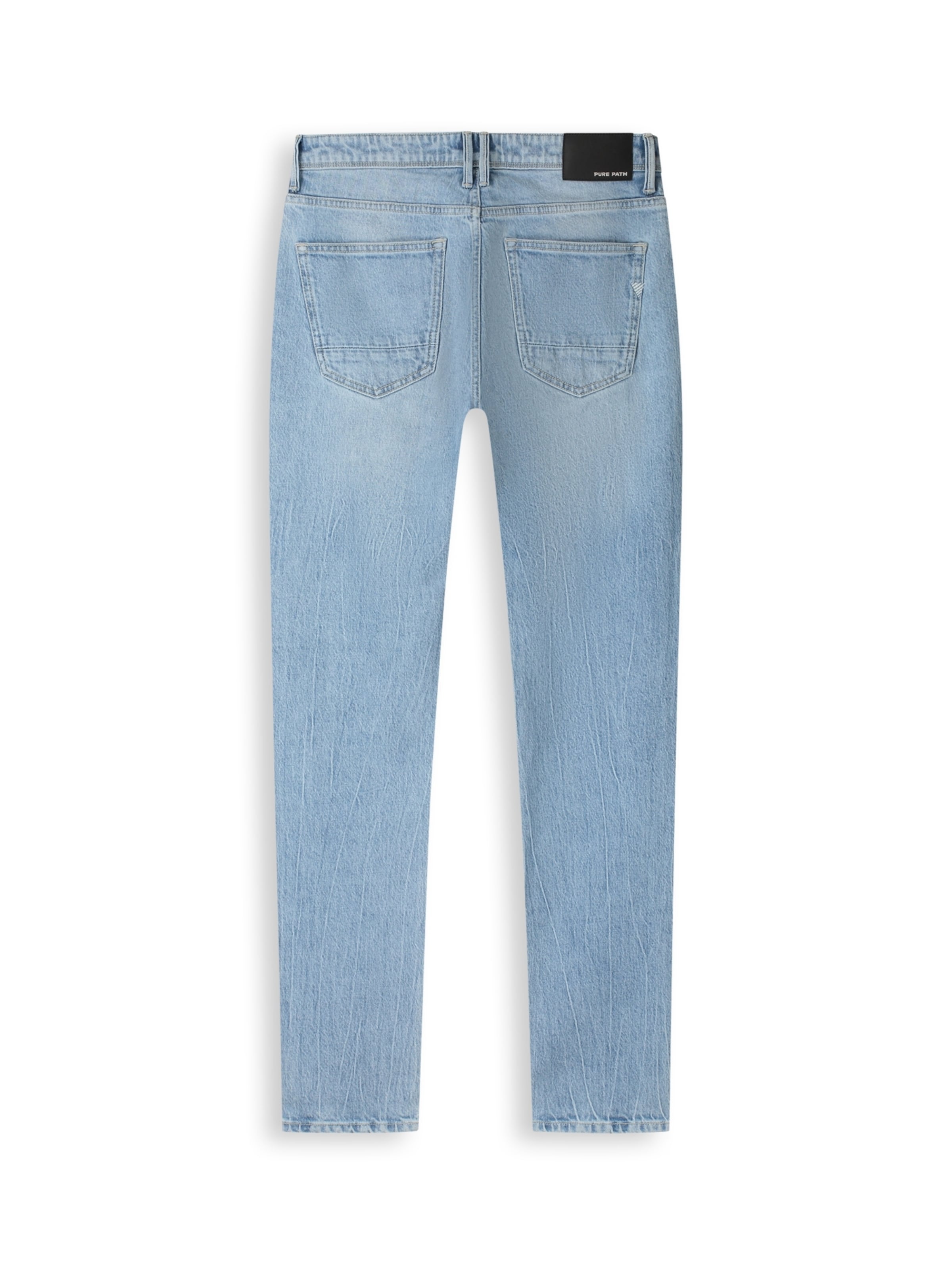 Pure Path Tapered Jeans in Blue