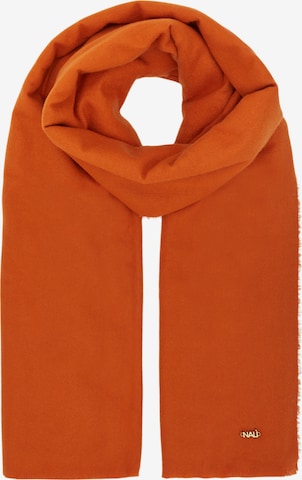 NALì Schal 'Adina' in Orange: Vorderseite