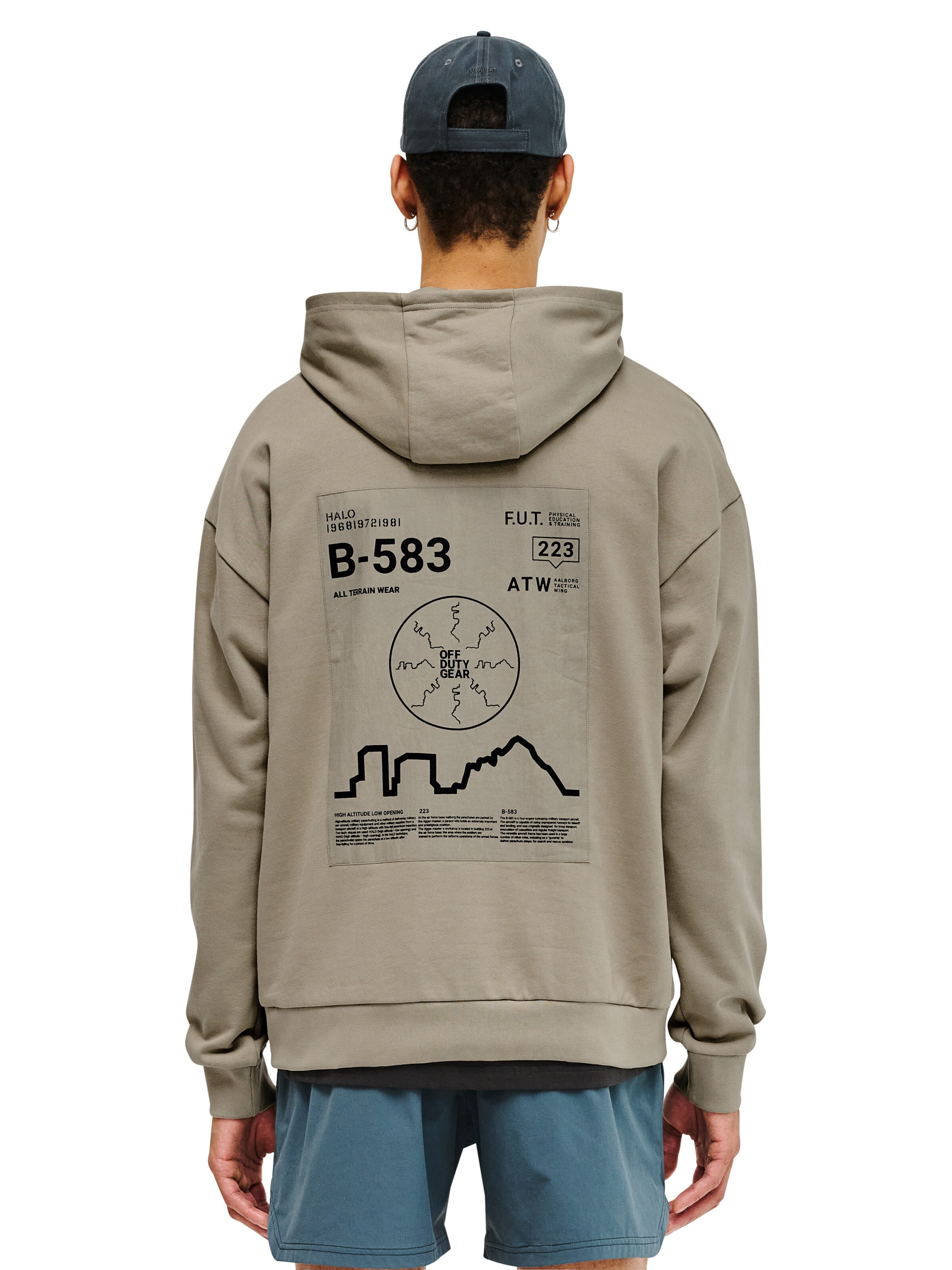 HALO Sweatshirt in Beige