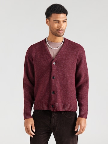 Abercrombie & Fitch - Cárdigan en rojo: frente