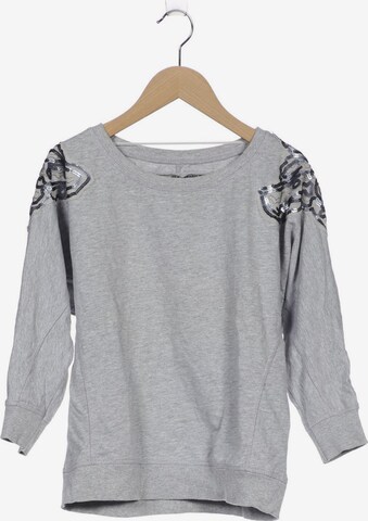Denim Co. Sweatshirt & Zip-Up Hoodie in XS in Grey: front