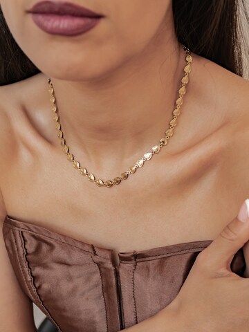 Hey Happiness Ketting 'Heart Links' in Goud