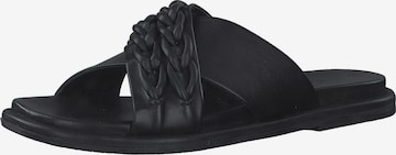 TAMARIS Mules in Black: front