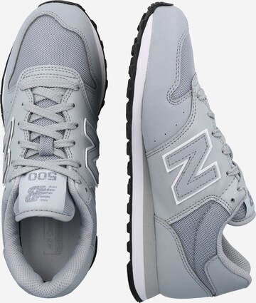 Baskets basses '500' new balance en argent