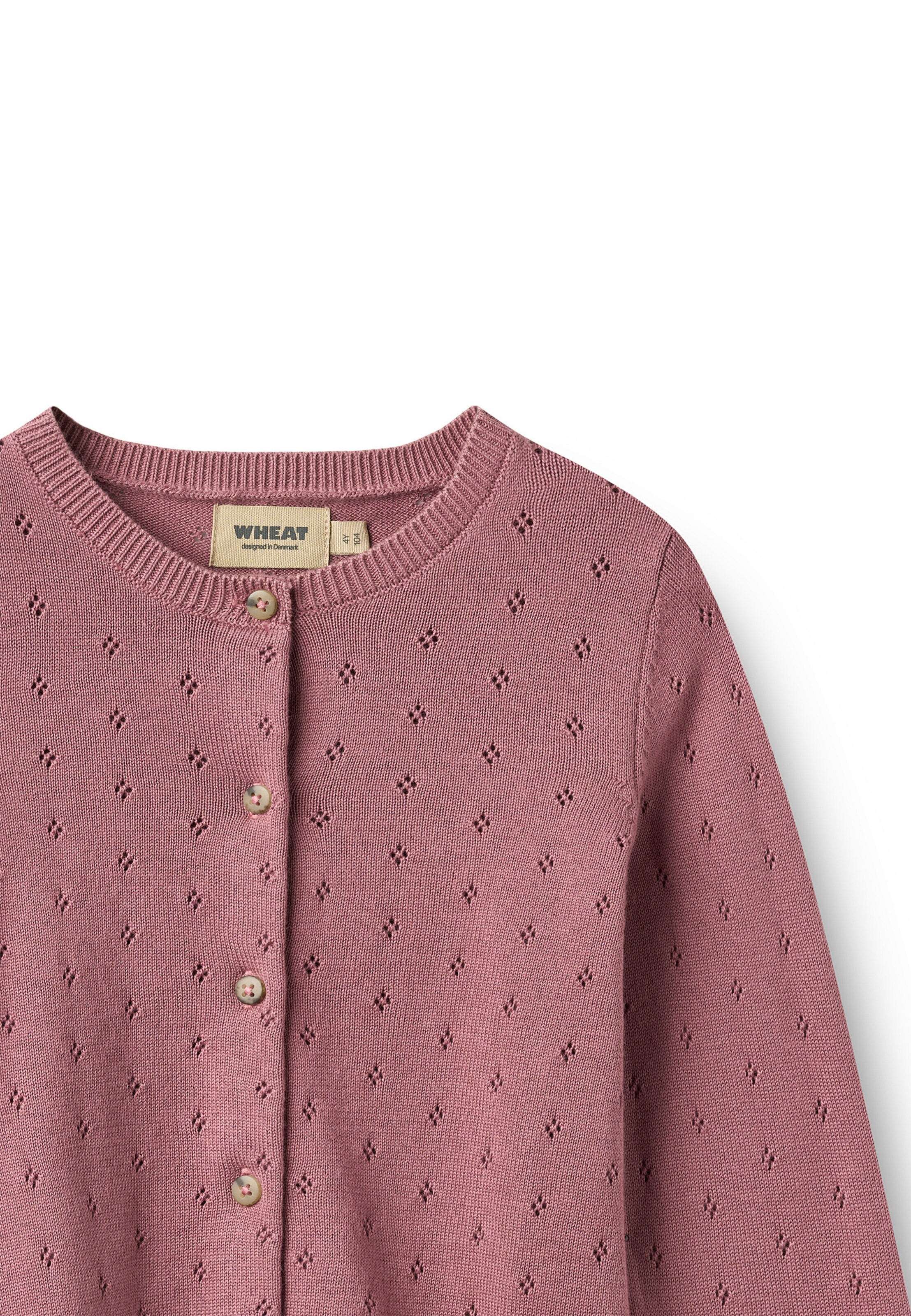 WHEAT Knit Cardigan 'Maia' in Pink