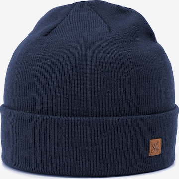 Smith and Miller Beanie in Blue: front